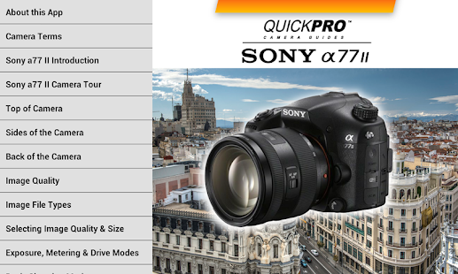 download Sony a77 II from QuickPro free