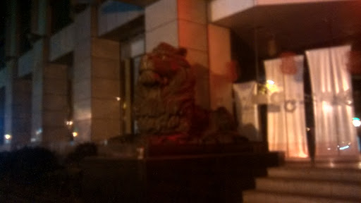 中国人寿石狮子