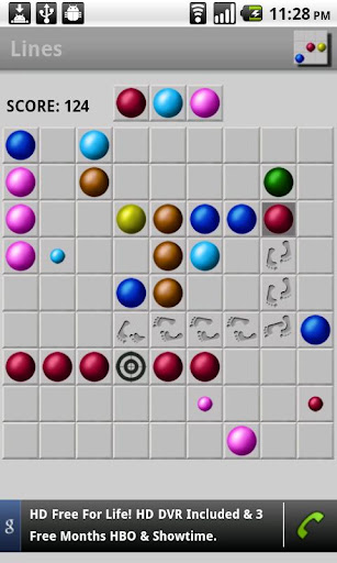 lines for android screenshot