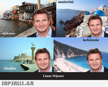 santorini mykonos kefalonia rhodes Liam Νήσων