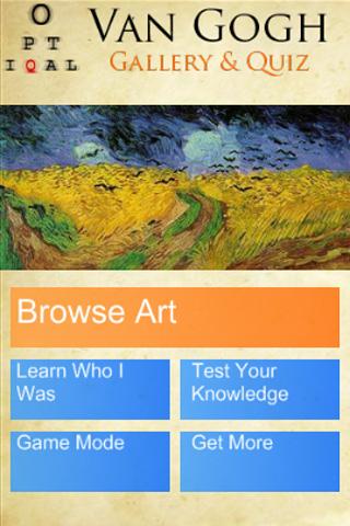 Van Gogh Gallery and Quiz