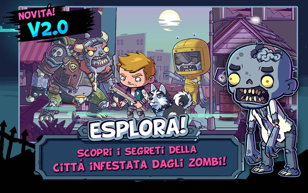 Android application ZOMBIES ATE MY FRIENDS screenshort