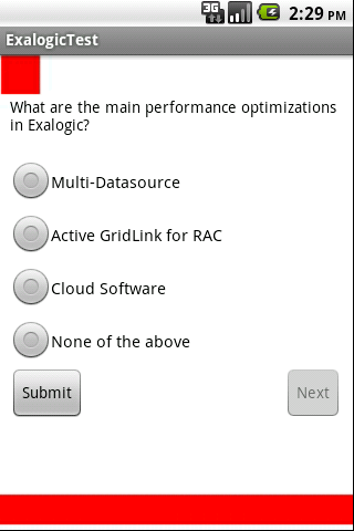 Oracle Exalogic Test