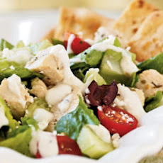 Herbed Toasted Pita Salad