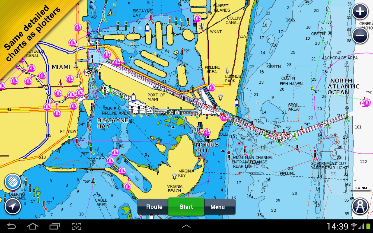 Android application Boating UK&amp;Holland HD screenshort