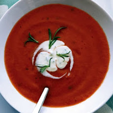 Chilled Tomato Yogurt Soup