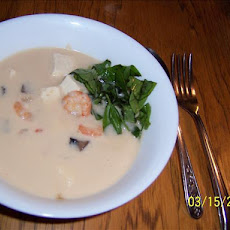 Tom Ka With Tofu (Or Tom Yam) Soup