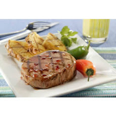 Fiery Island Pineapple Pork Chops
