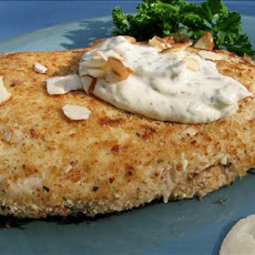 Almond Chicken Breasts With Creamy Tarragon Mustard Sauce