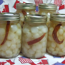 HOT Pickled Onions