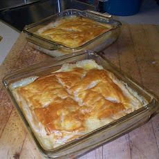 Chicken Pot Pie W/ Puff Pastry