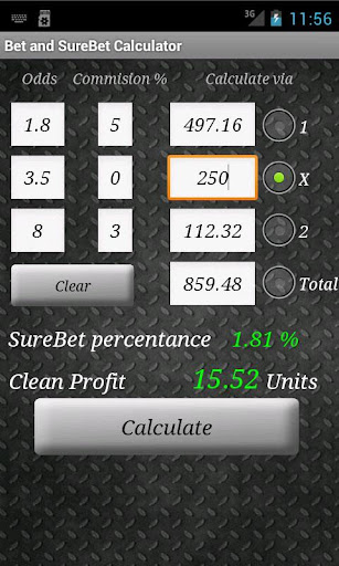 【免費運動App】Bet and Surebet Calculator-APP點子