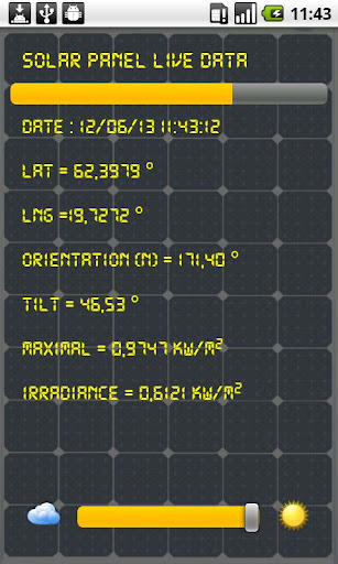 SolarMeter - GPS 태양 전지 패널 플래너