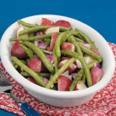 Red Potatoes with Beans