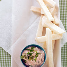 Jicama Sticks with Chili-Lime Dip
