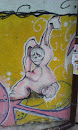 Grumpy Rabbit Graffiti