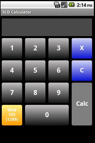 SCD Calculator