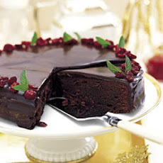 Chocolate-Cranberry Torte