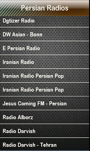 Persian Radio Persian Radios