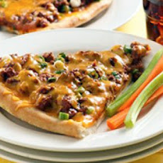 Corny Sloppy Joe Pizza