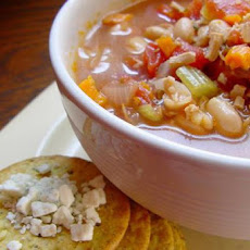 Crock Pot Chicken and Bean Soup