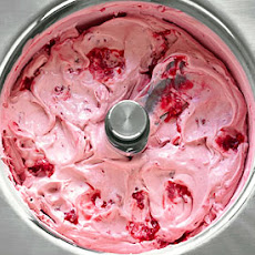 Raspberry-Cassis Ice Cream