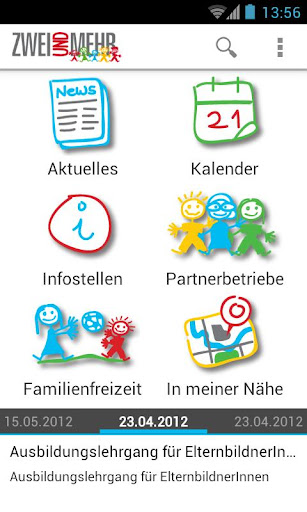 ZWEI UND MEHR - Familien App