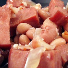 Crock Pot Ham and Beans