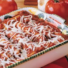 Make-Ahead Spinach Manicotti