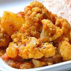 Aloo Gobi - Potato and Cauliflower Curry.