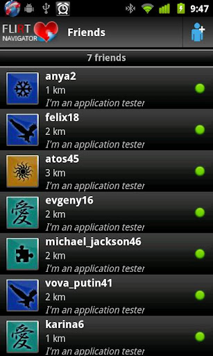 flirt-navigator-chat-dating for android screenshot
