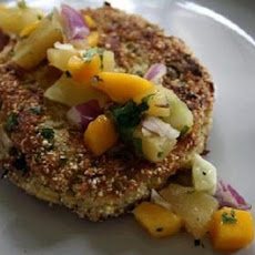 Caribbean Grilled Crab Cakes
