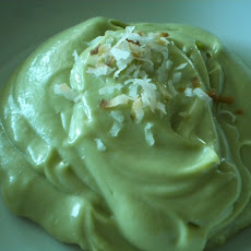Tropical Avocado Pudding