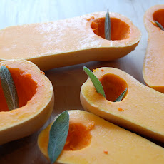 Butternut Squash Lasagne with Fried Sage Leaves