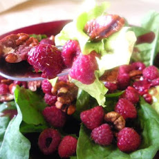 Mixed Green Salad With Raspberry Vinaigrette