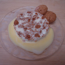 Amaretti Panna Cotta with Amaretto Custard