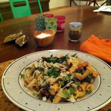 Penne with Kale and Cashew Cream Sauce