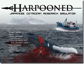 harpooned