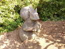 Squirrel Sculpture