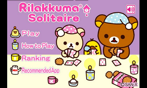 【免費紙牌App】Rilakkuma Solitaire-APP點子