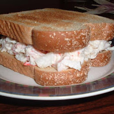 Crab Salad Sandwich (Brown Bag Recipe)