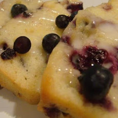 Blueberry Cream Cheese Pound Cake I