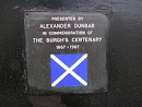 Burgh Centennial Bench