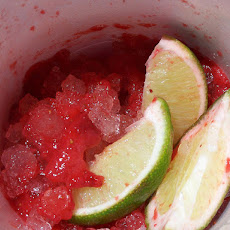 Strawberry Limeade Slush Weight Watcher's Style