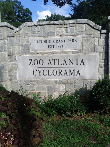 Zoo Atlanta Park and Cyclorama Cherokee Entrance