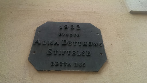Alma Detthows Stiftelse 1932