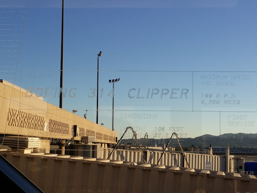 Boeing 314 Clipper Window Etching