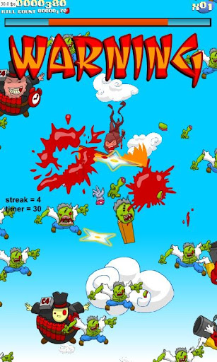 Ninja Skydiving +Zombies Free