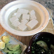Yu-Dofu (Kyoto Style Plain Simmered Bean Curd)