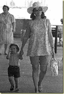 Sean and Diane in July, 1970 at Busch Gardens, Tampa, Fla.